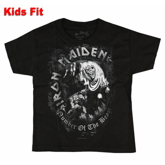 tričko dětské Iron Maiden - NOTB - BLACK - ROCK OFF, ROCK OFF, Iron Maiden