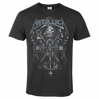 tričko pánské METALLICA - DEATH MAGNETIC - charcoal - AMPLIFIED, AMPLIFIED, Metallica