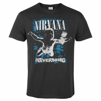 tričko pánské NIRVANA - NEVERMIND - charcoal - AMPLIFIED, AMPLIFIED, Nirvana