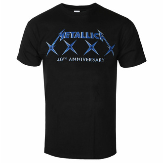 tričko pánské Metallica - 40 XXXX Black - RTMTLTSBXXX