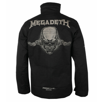 bunda pánská PRIMITIVE x MEGADETH - Rattlehead M65 - Black, PRIMITIVE, Megadeth