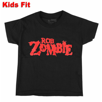 tričko dětské Rob Zombie - Logo Boys - Black - ROCK OFF, ROCK OFF, Rob Zombie