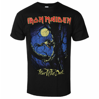 tričko pánské Iron Maiden - FOTD Moonlight - Black - ROCK OFF, ROCK OFF, Iron Maiden
