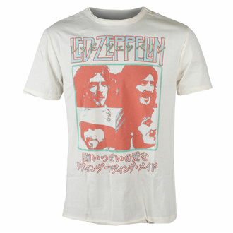 tričko pánské LED ZEPPELIN - Japan Poster- VINTAGE WHITE - AMPLIFIED, AMPLIFIED, Led Zeppelin