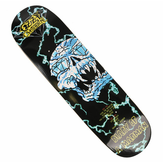 skateboard DIAMOND x OZZY OSBOURNE - Mad Lightning - Black, DIAMOND, Ozzy Osbourne