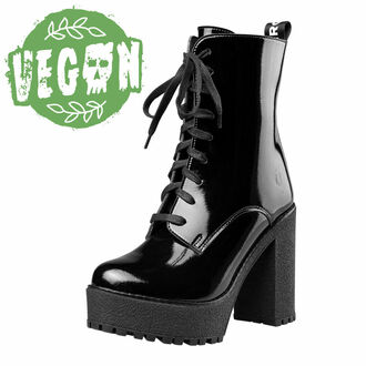 boty dámské ALTERCORE - Ivy Vegan - Black Patent - ALT094