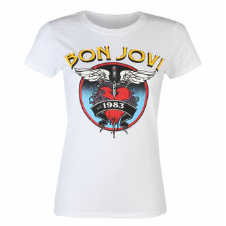 tričko dámské BON JOVI - HEART '83 - PLASTIC HEAD, PLASTIC HEAD, Bon Jovi