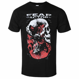 tričko pánské FEAR FACTORY - GENEXUS SKULL POSTER - BLACK - PLASTIC HEAD, PLASTIC HEAD, Fear Factory
