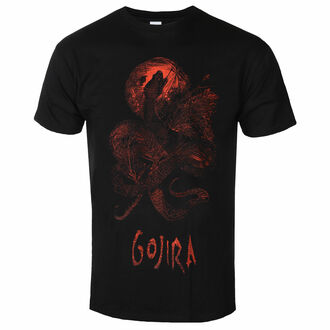 tričko pánské Gojira - Serpant Moon - BLACK - ROCK OFF, ROCK OFF, Gojira