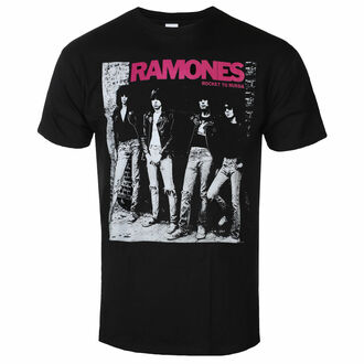 tričko pánské Ramones - Wall - black, NNM, Ramones