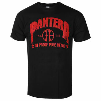 tričko pánské Pantera - 101 Proof Pure Metal - Black - 12330700