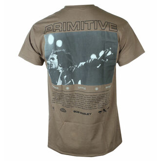 tričko pánské PRIMITIVE x BOB MARLEY - Rising Sun - safari, PRIMITIVE, Bob Marley