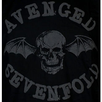 tričko pánské Avenged Sevenfold - Classic Deathbat Hi-Build - BLACK - ROCK OFF, ROCK OFF, Avenged Sevenfold