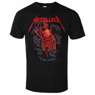 tričko pánské Metallica - Screaming-Skull - Red - RTMTLTSBSKULLRED