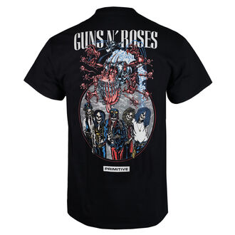 tričko pánské PRIMITIVE x GUNS N' ROSES - Robo - black, PRIMITIVE, Guns N' Roses