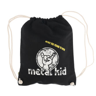 vak METAL-KIDS - Vintage - black - white/yellow, METAL-KIDS