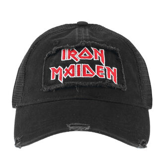 kšiltovka Iron Maiden - Scuffed Logo - ROCK OFF, ROCK OFF, Iron Maiden
