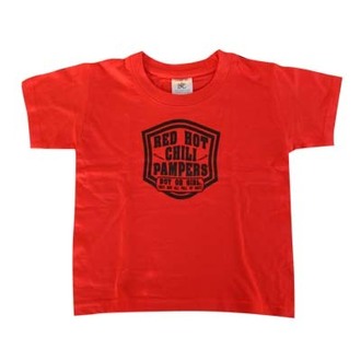 tričko dětské ROCK DADDY - Red Hot Pampers - Red - 16002-005, ROCK DADDY