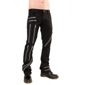 kalhoty pánské Black Pistol - Zipper Pants Denim Black - B-1-25-001-00