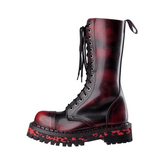 boty STEADY´S - 15 dírkové - Red/Black, STEADY´S