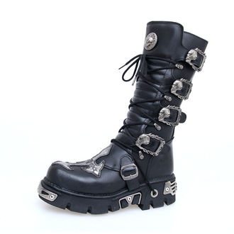 Boty New rock - Cross Boots (403-S1) Black