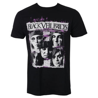 tričko pánské Black Veil Brides - Grunge Faces - Black - ROCK OFF, ROCK OFF, Black Veil Brides