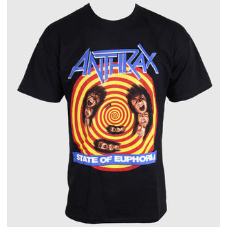 tričko pánské Anthrax - State Of Euphoria - ROCK OFF, ROCK OFF, Anthrax