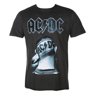 tričko pánské AC/DC - CLIPPED - CHARCOAL - AMPLIFIED, AMPLIFIED, AC-DC