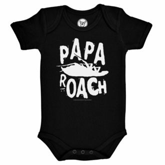 body dětské Papa Roach - (Logo/Roach) - schwarz - weiß - Metal-Kids, Metal-Kids, Papa Roach