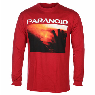 tričko pánské s dlouhým rukávem Bring Me The Horizon - Paranoid - RED - ROCK OFF, ROCK OFF, Bring Me The Horizon