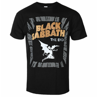 tričko pánské Black Sabbath - The End Demon-Back - BLACK - ROCK OFF, ROCK OFF, Black Sabbath