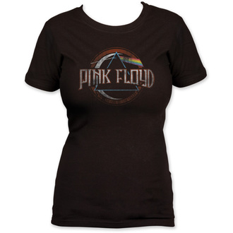 tričko dámské Pink Floyd - Dark Side of the Moon seal - Black - IMPACT