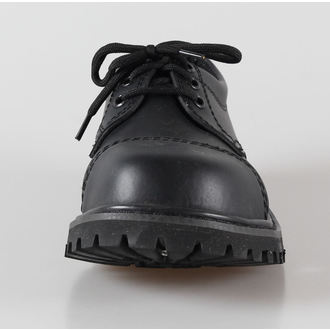 boty kožené 3dírkové BRANDIT - Phantom Black, BRANDIT