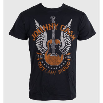 tričko pánské Johnny Cash - Outlaw - Blk - BRAVADO EU - JCTS04MB