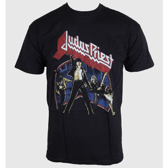 tričko pánské Judas Priest - Unleashed - Black - ROCK OFF - JPTEE09MB