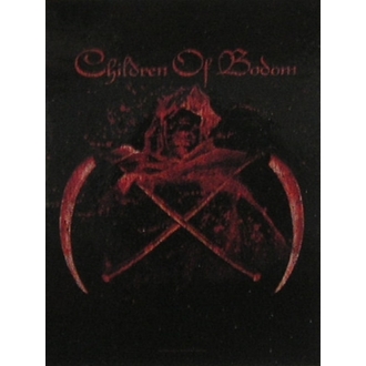 vlajka Children of Bodom - Crossed Scythes, HEART ROCK, Children of Bodom
