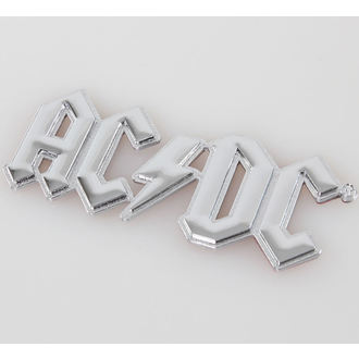 nálepka 3D AC/DC - Chromlogo, F.B.I., AC-DC
