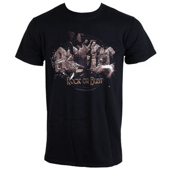 tričko pánské AC/DC - Rock Or Bust Explosion - BLACK - LIVE NATION, LIVE NATION, AC-DC
