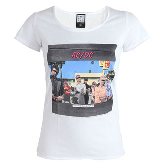 tričko dámské AC/DC - Dirty Deeds - White - AMPLIFIED, AMPLIFIED, AC-DC