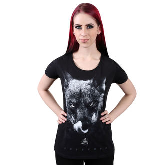 tričko dámské AMENOMEN - Bad Wolf - BLK - OMEN015DA