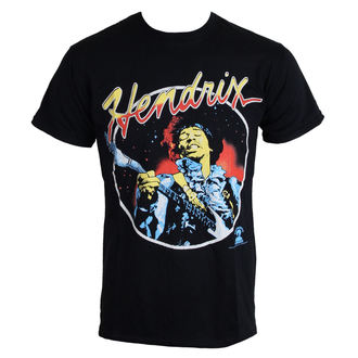 tričko pánské Jimi Hendrix - Script Circle - ROCK OFF, ROCK OFF, Jimi Hendrix