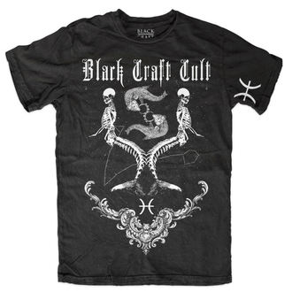 tričko pánské BLACK CRAFT - Pisces - Black - MT113PS