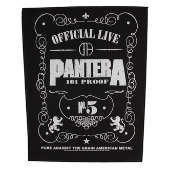 nášivka velká Pantera - 101% Proof - RAZAMATAZ - BP0896