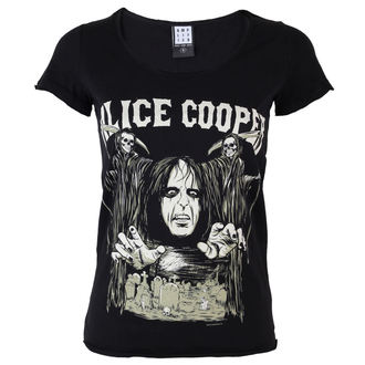 tričko dámské Alice Cooper And Rear - BLK - AMPLIFIED