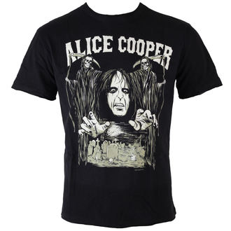 tričko pánské Alice Cooper And Rear - BLK - AMPLIFIED