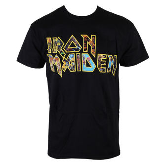 tričko pánské Iron Maiden - Eddie Logo - ROCK OFF, ROCK OFF, Iron Maiden