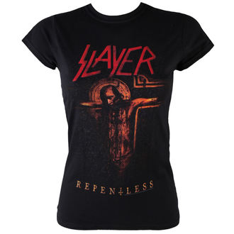 tričko dámské Slayer - Repentless Crucifix - ROCK OFF - SLAYTEE28LB