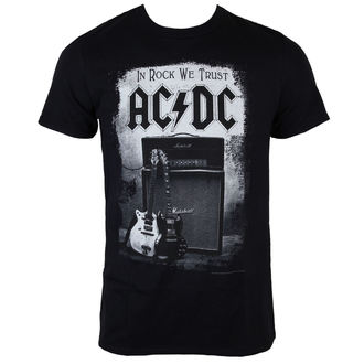 tričko pánské AC/DC - In Rock We Trust - BLK - LOW FREQUENCY - ACTS05002