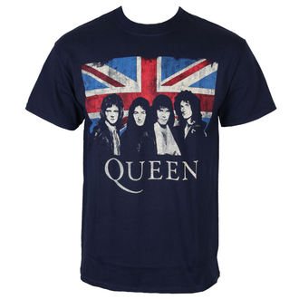 tričko pánské Queen - Vintage Union Jack - ROCK OFF - QUTS12MN