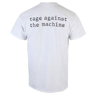tričko pánské Rage Against The Machine - Calm like a bomb - White - ROCK OFF, ROCK OFF, Rage against the machine